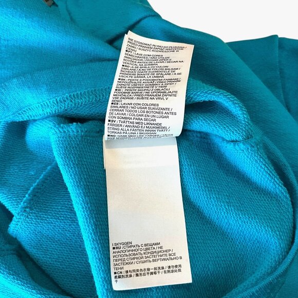 Icebreaker Quantum II Hoodie Jacket Blue Full Zip 100% Merino Wool Size XS - Picture 12 of 13